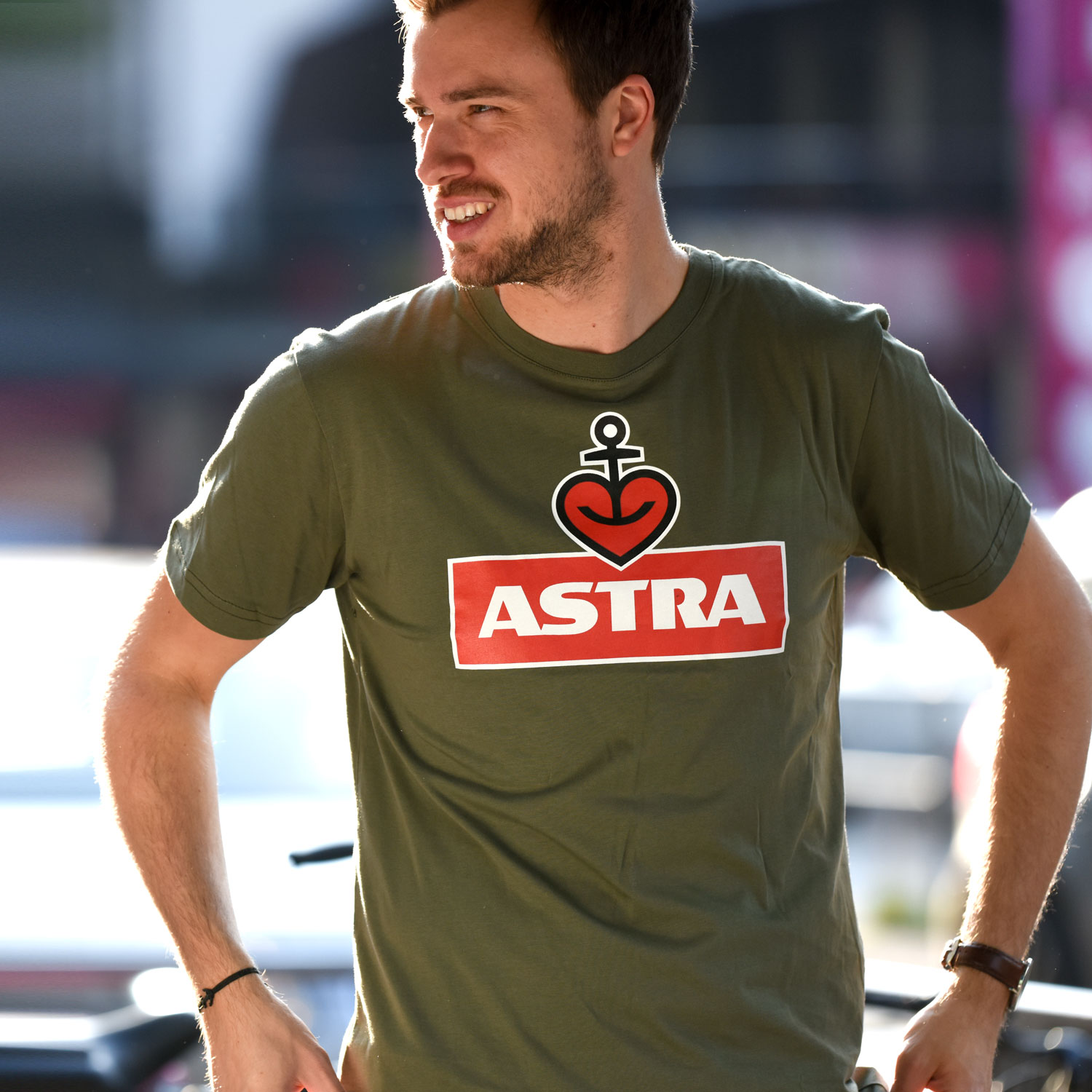 Herren T-Shirt „Astra“, olive