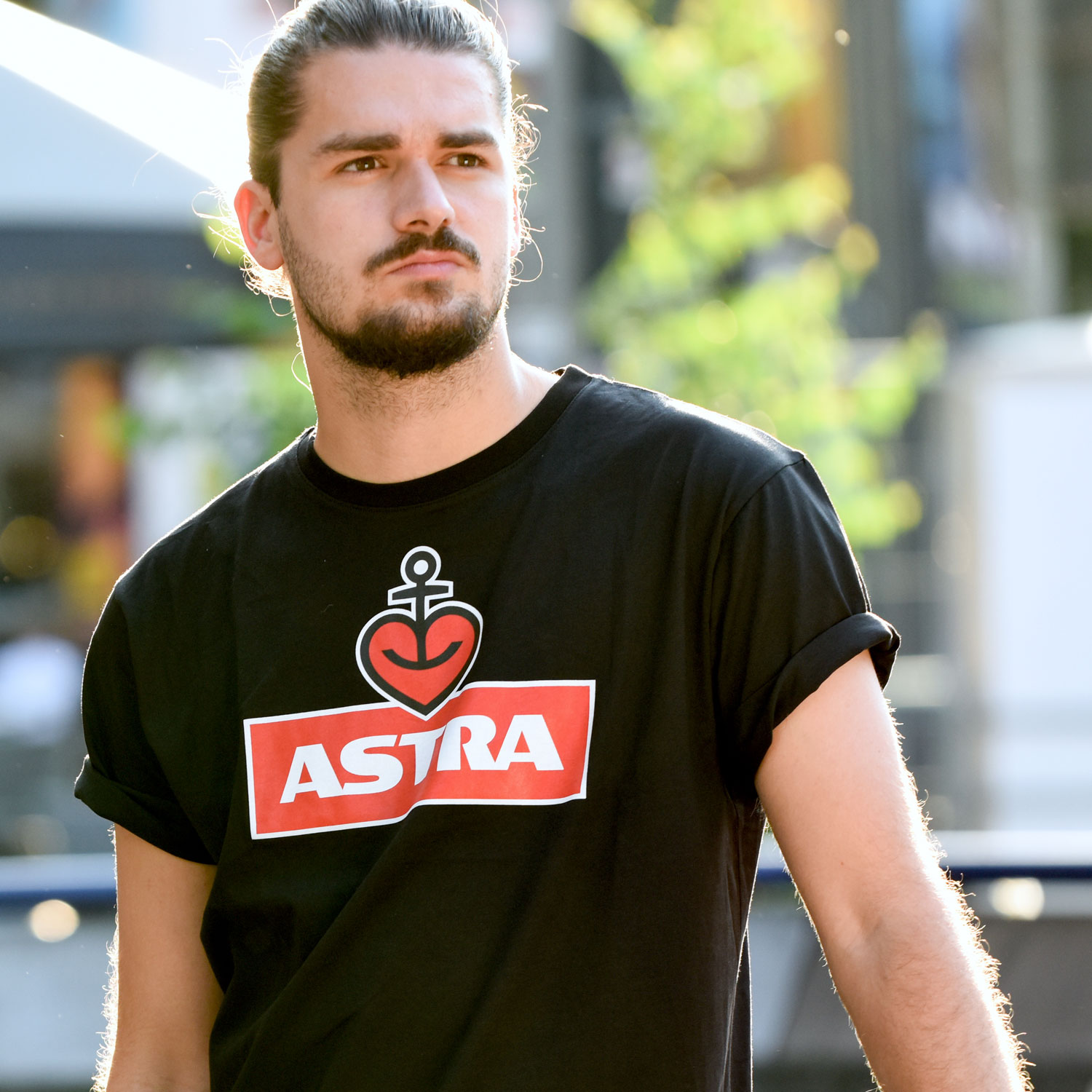 Herren T-Shirt „Astra“, schwarz