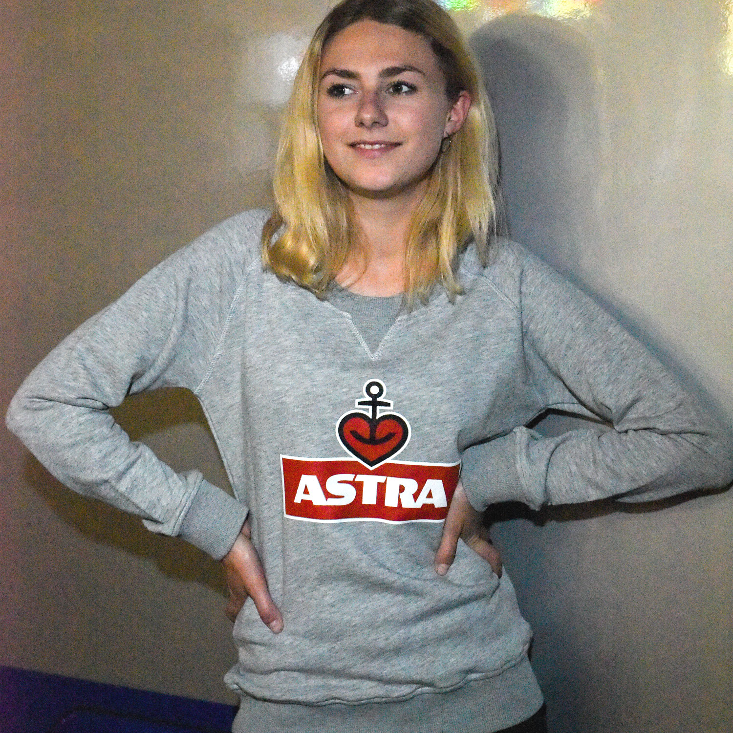 Damen Sweatshirt „Astra“, grau