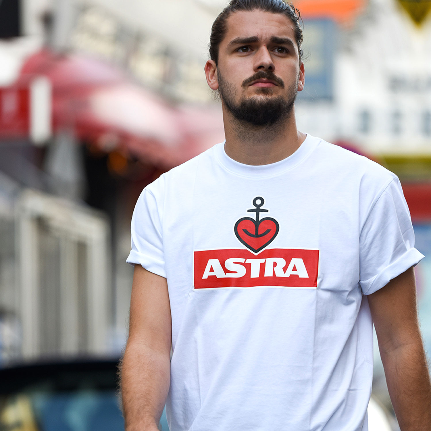 Herren T-Shirt „Astra“, weiß