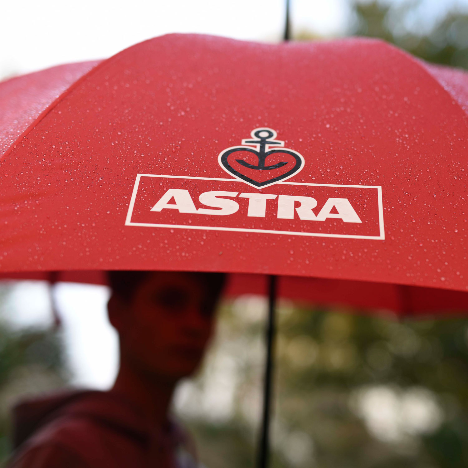 Astra-Regenschirm „Ich bin trocken“