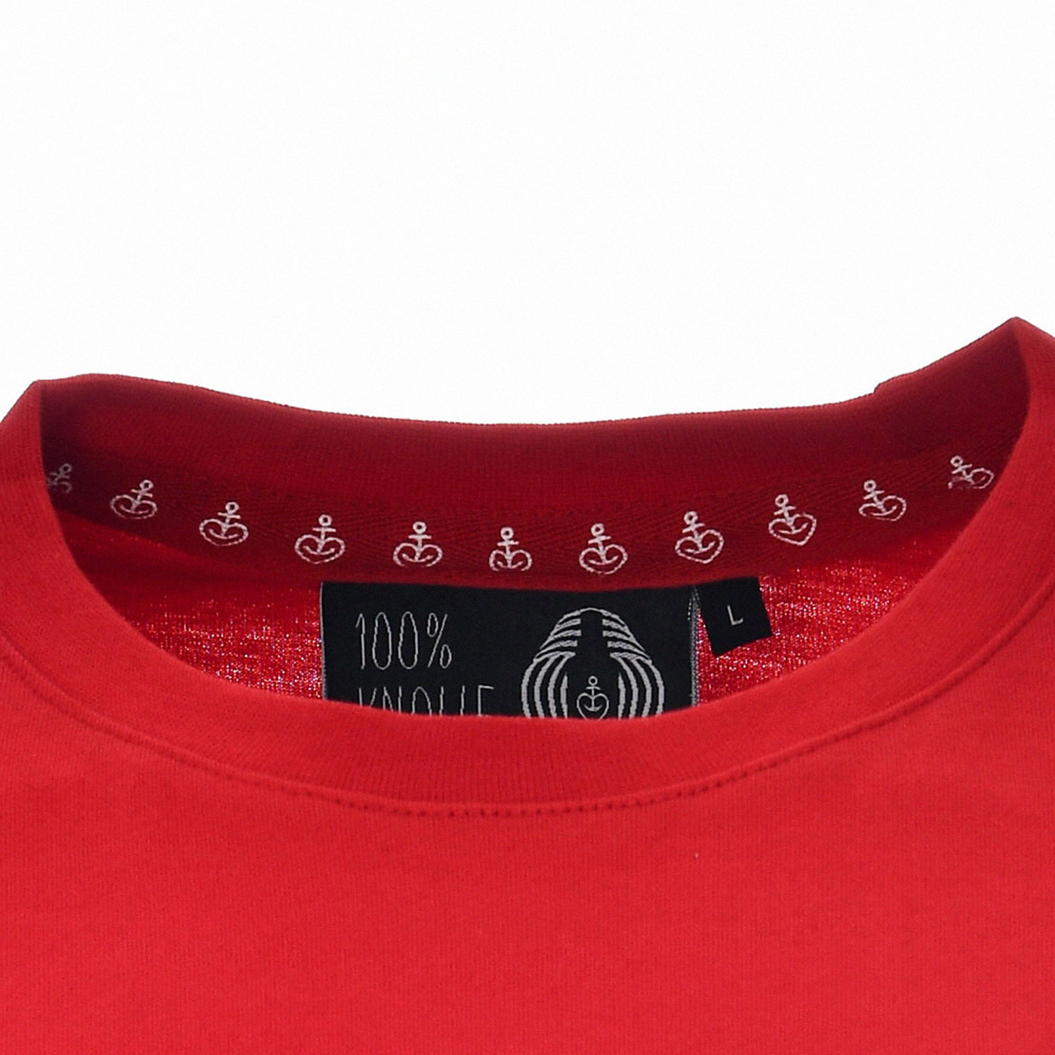 Herren T-Shirt „Herzanker“, rot