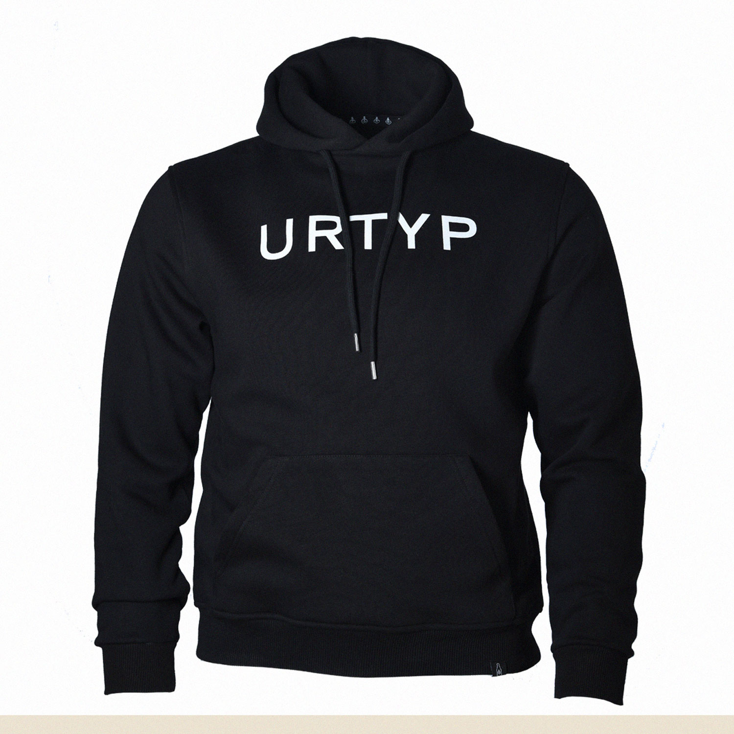 Hoodie „Urtyp“, schwarz