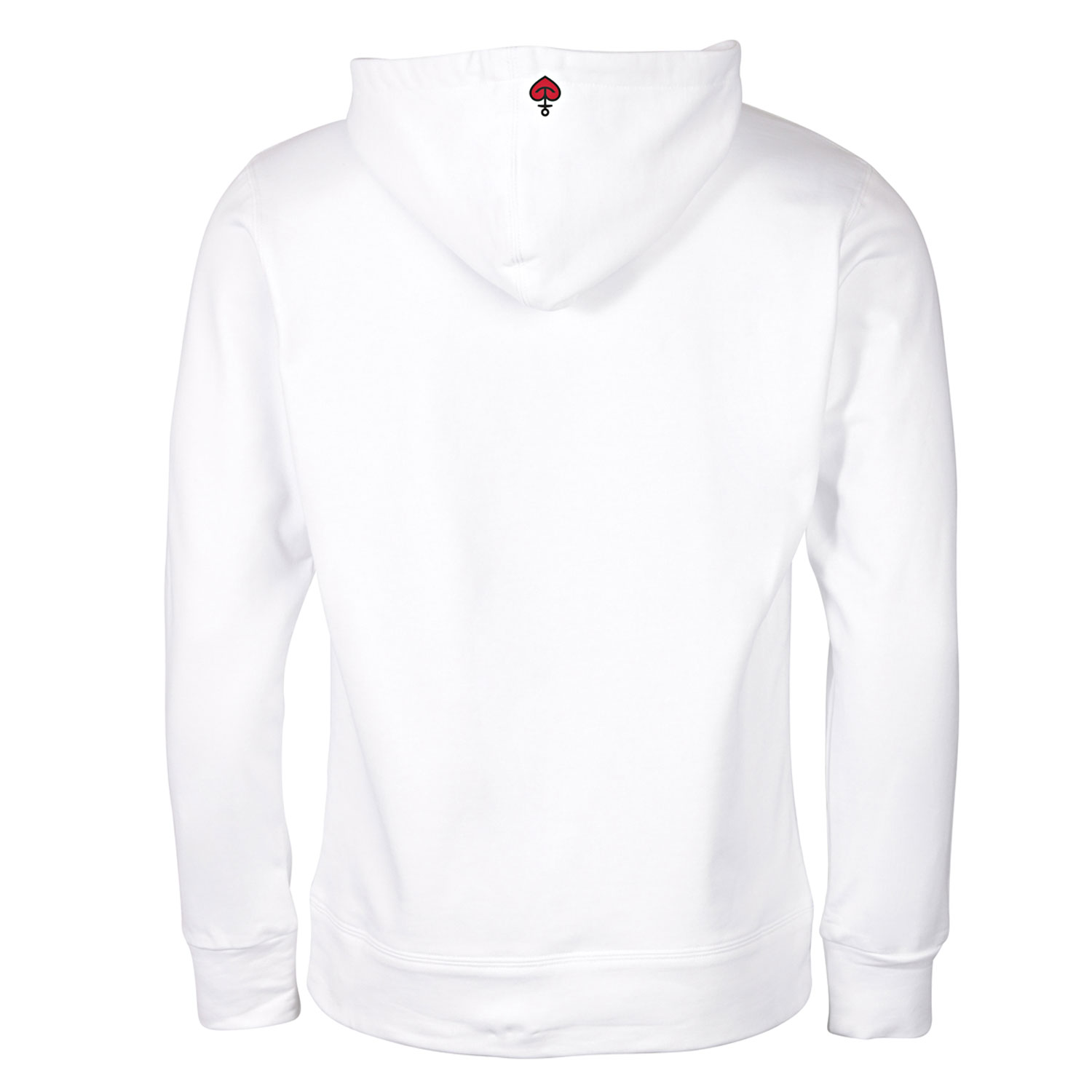 Hooded Sweater „Astra“ unisex, weiss