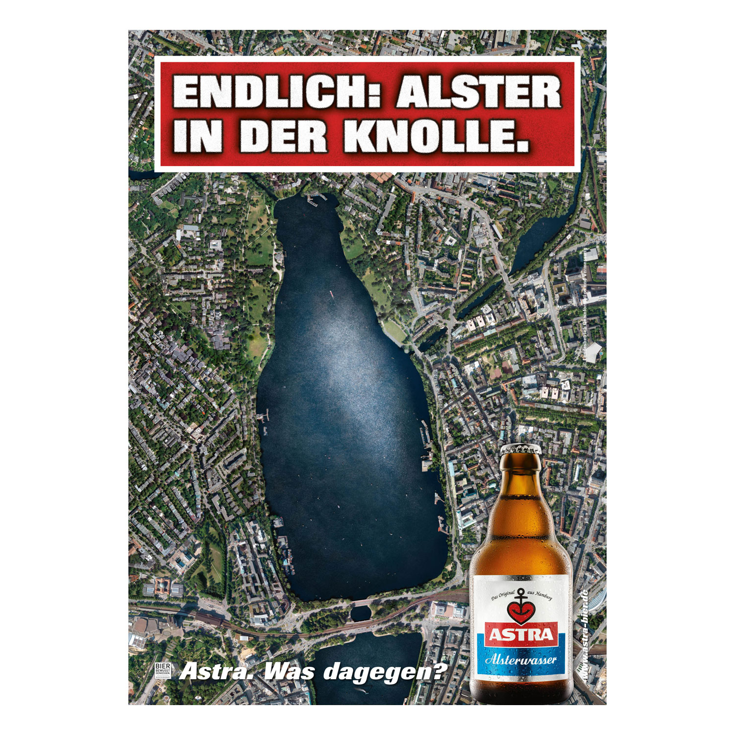 „Endlich: Alster in der Knolle.“