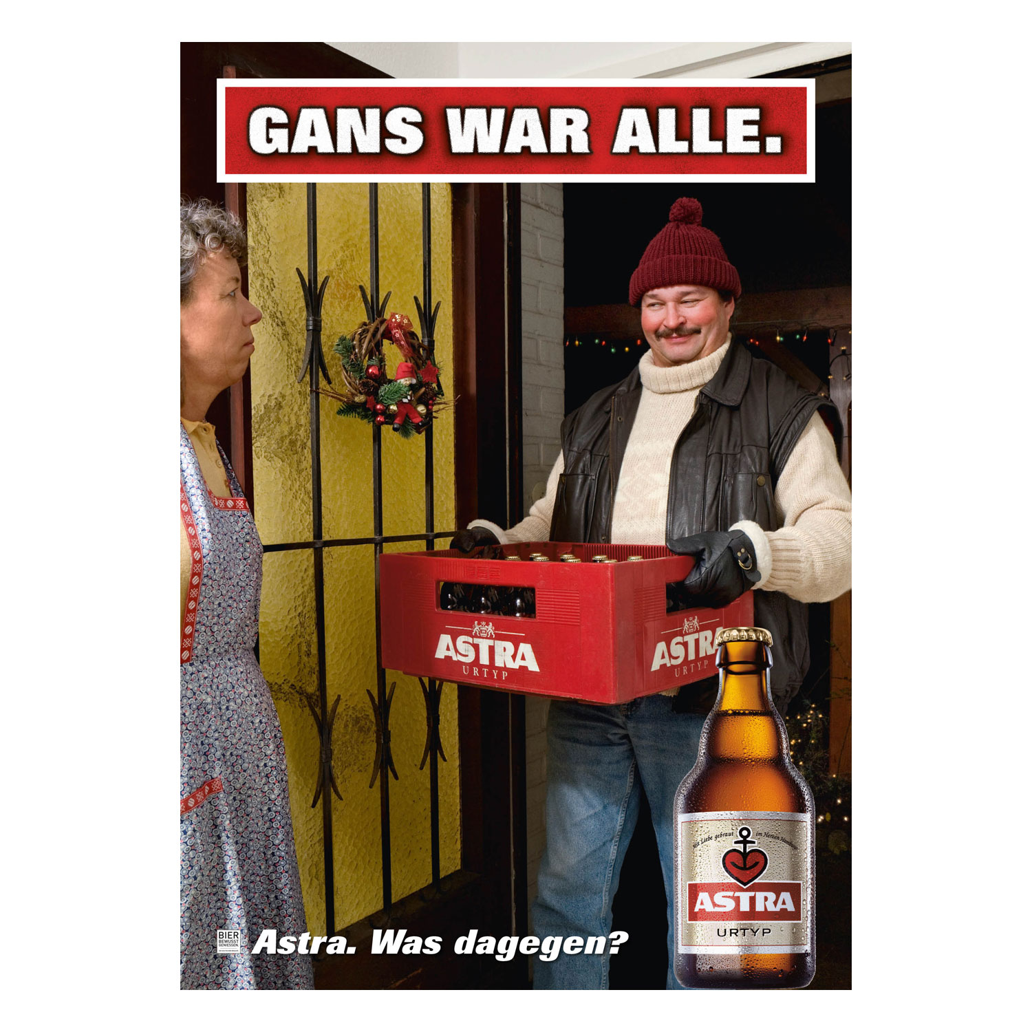 „Gans war alle.“