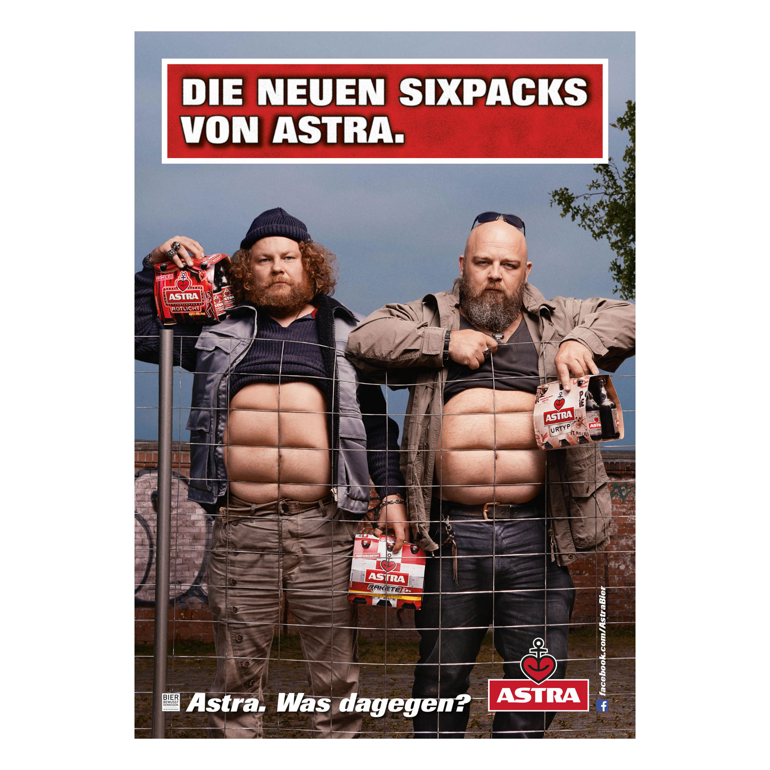 „Die neuen Sixpacks von Astra.“