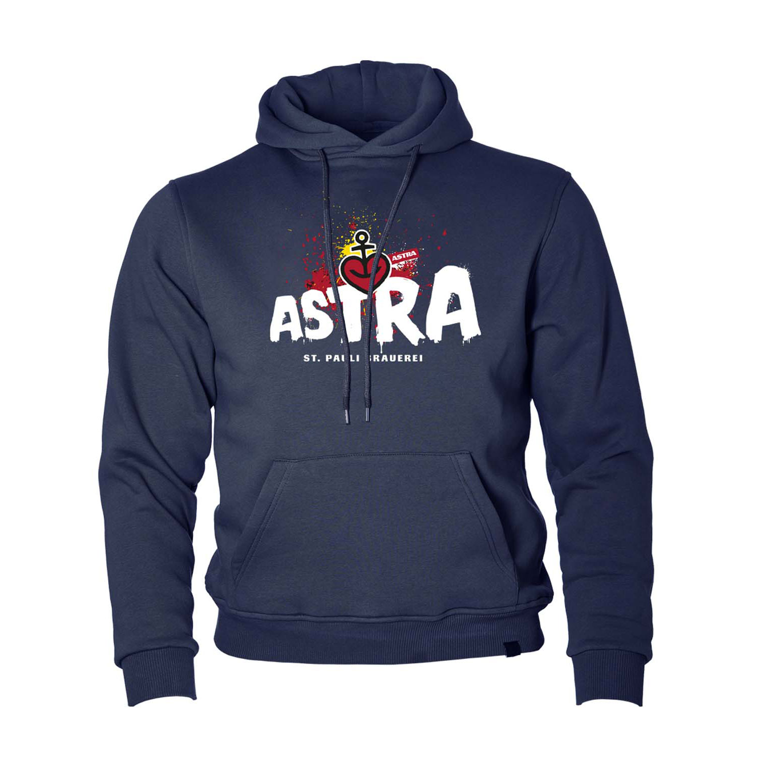 Hoodie „Astra St. Pauli-Brauerei“ unisex, navy-blau