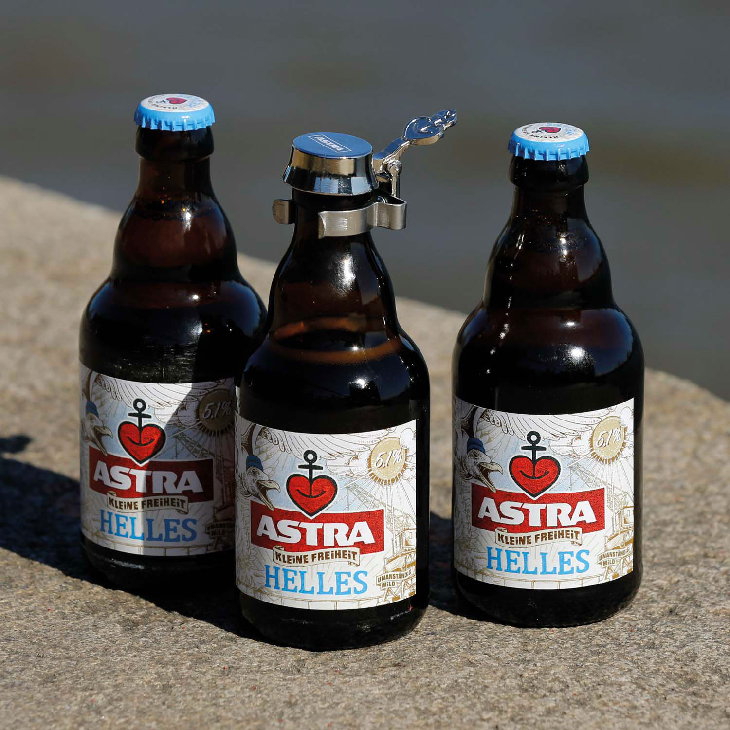 Astra Helles Knollen-Verschluss