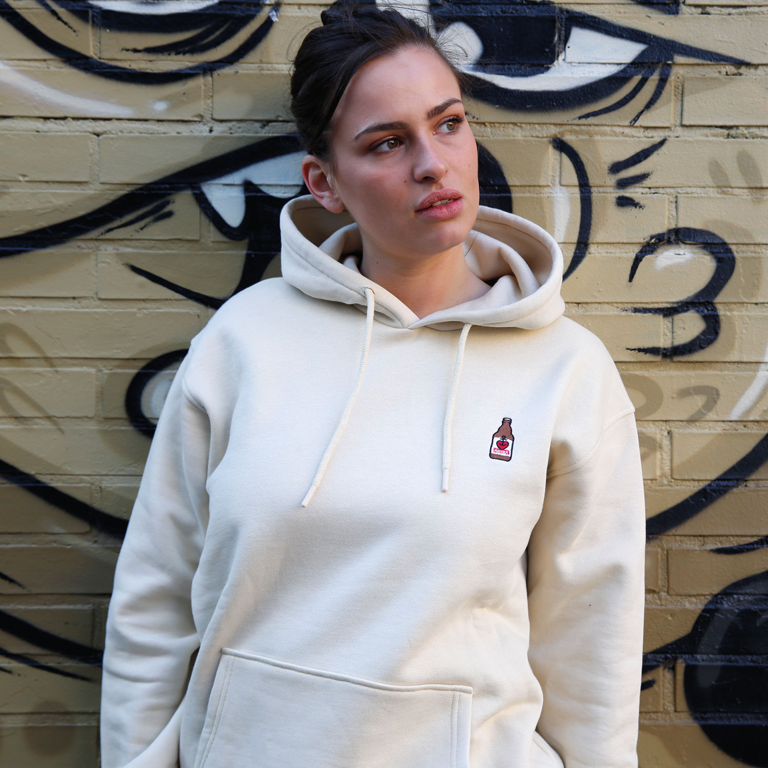 Astra Unisex Hoodie, Sand