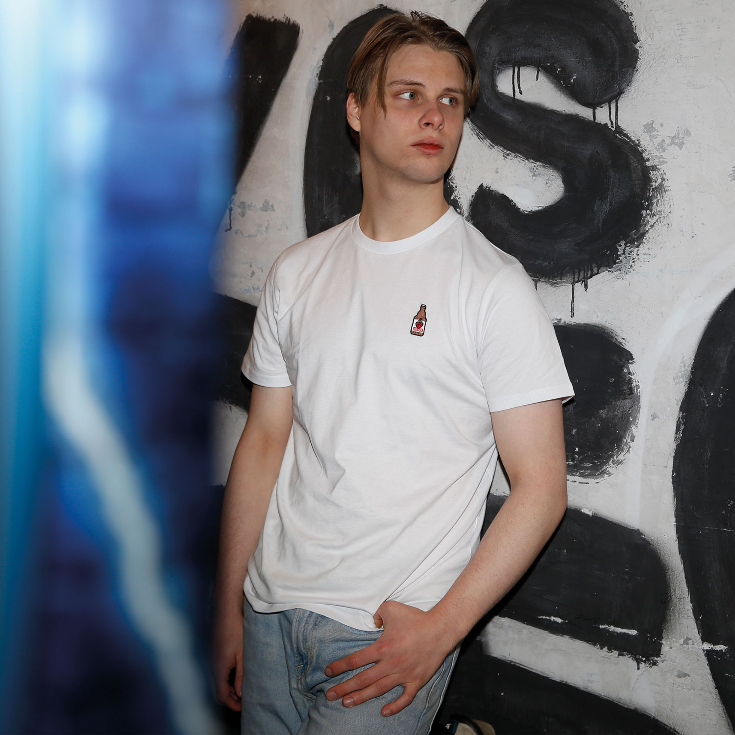 Astra Herren T-Shirt, Weiß